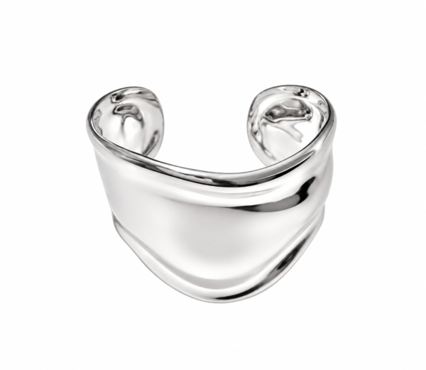 Bracelete Grosso Desing Silver