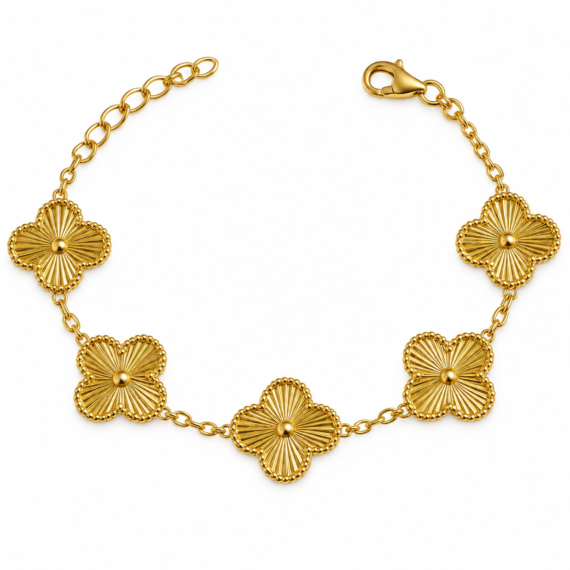 Pulseira Inspired Trevo Ouro